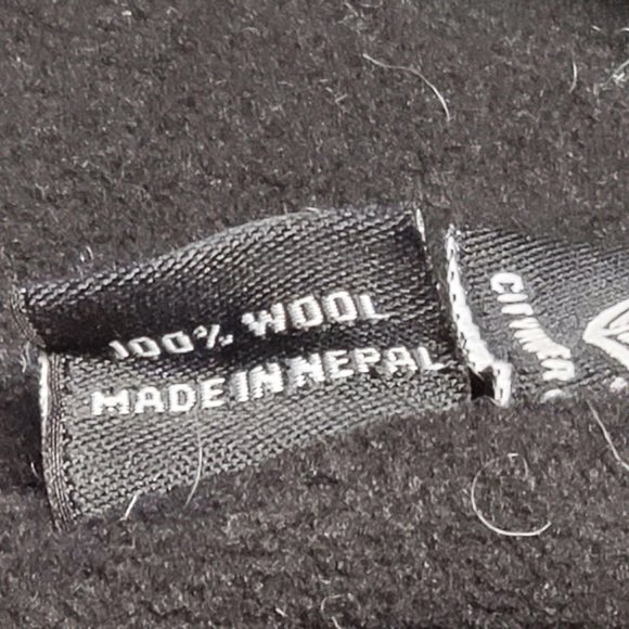 Wool Hat Monkey Design One Size Grey - Picture 4 of 4